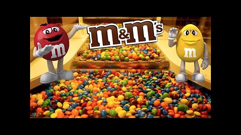 Coin Pusher FILLED with M&M's!