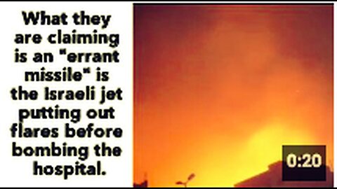 "Claims of 'Errant Missile' Actually Reflect Israeli Jet Releasing Flares"
