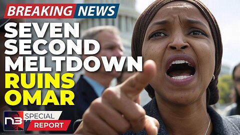 🚨BREAKING: SHOCKING SEVEN SECONDS Of Footage That RUINED Ilhan Omar!🚨