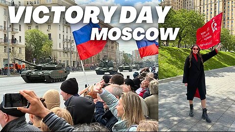 Inside the Largest Victory Day Celebration in Moscow 🇷🇺 | Russia Vlog