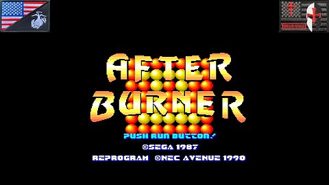 アフター・バーナーII (PC Engine - Attract Mode) [JP Only]