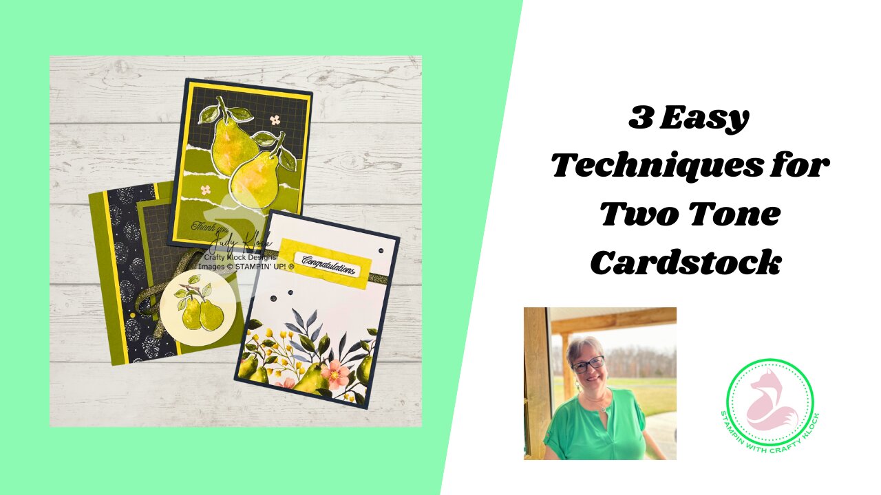 3 Easy Techniques to Elevate Your Cards with Two-Tone Cardstock
