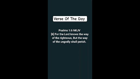 Verse Of The Day