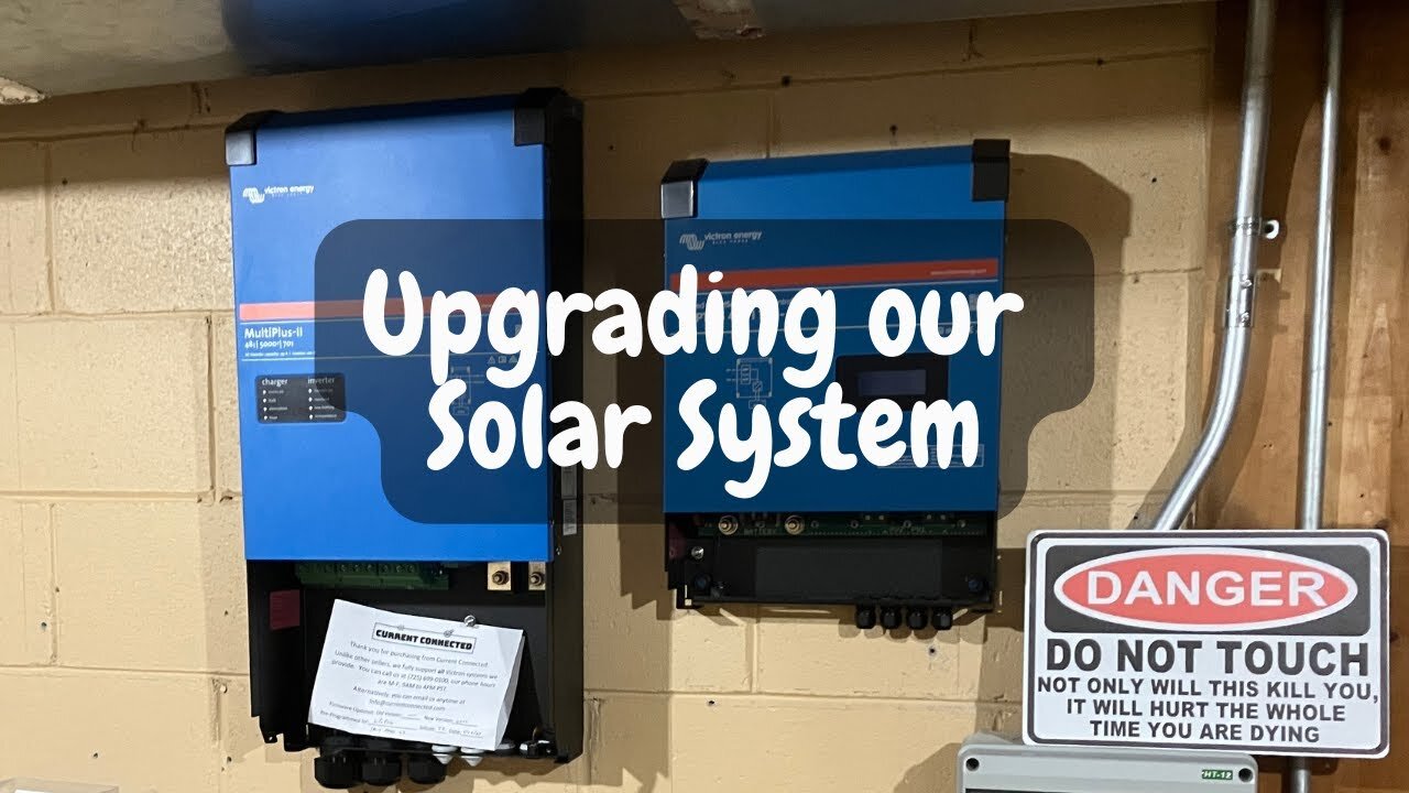 Solar Upgrade - Installing a Pair of Victron 48V MultiPlus-II 5kVA 120V Inverters