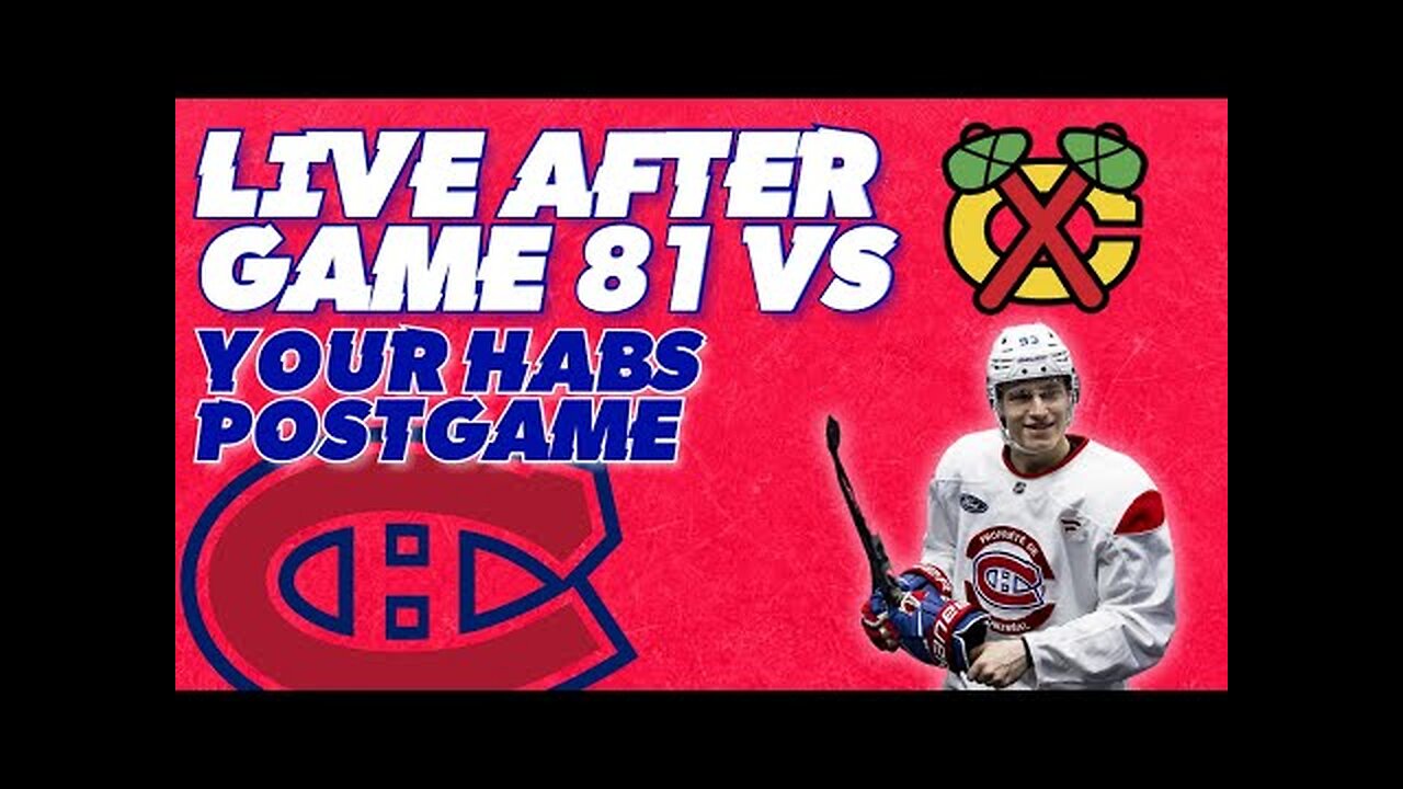 Ivan Demidov debuts with Canadiens vs Blackhawks | Live Reaction & Analysis | April 14, 2025