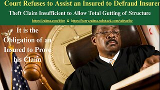 Court Refuses to Assist an Insured to Defraud Insurer