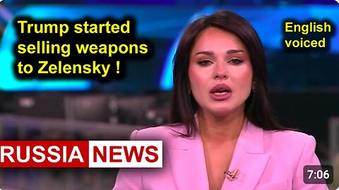 It happened! Trump started selling weapons to Zelensky!