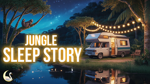 🏕️ Camping in the Jungle | 😴 Sleep Story | 🌧️ Rain Sounds For Sleeping