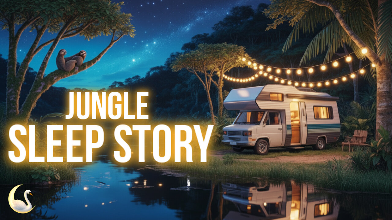 🏕️ Camping in the Jungle | 😴 Sleep Story | 🌧️ Rain Sounds For Sleeping