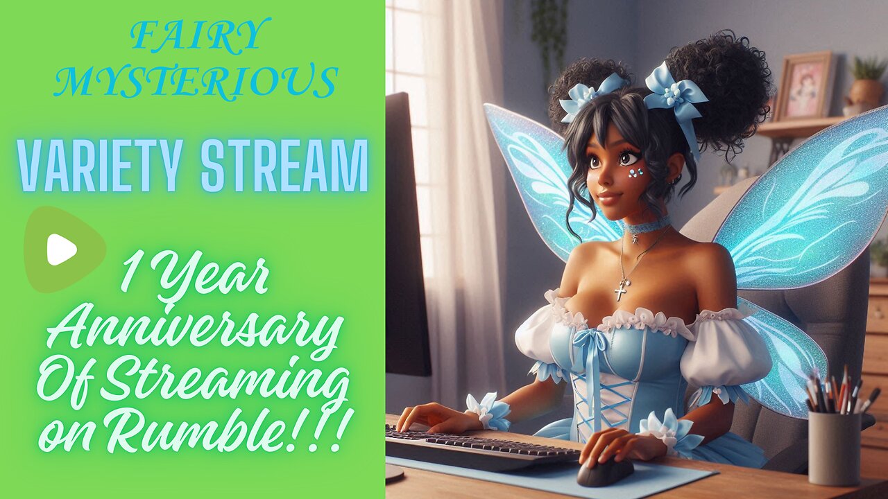 🥳 1 Year Rumbleversary Celebration Variety Stream! Will Be Playing Katamari, Sniper Elite 4 & Etc!