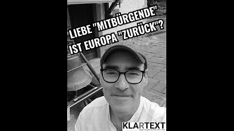 Liebe "Mitbürgende", lieber Blackrock Merz, lieber Antifa Klingbeil, willkommen "zurück"!