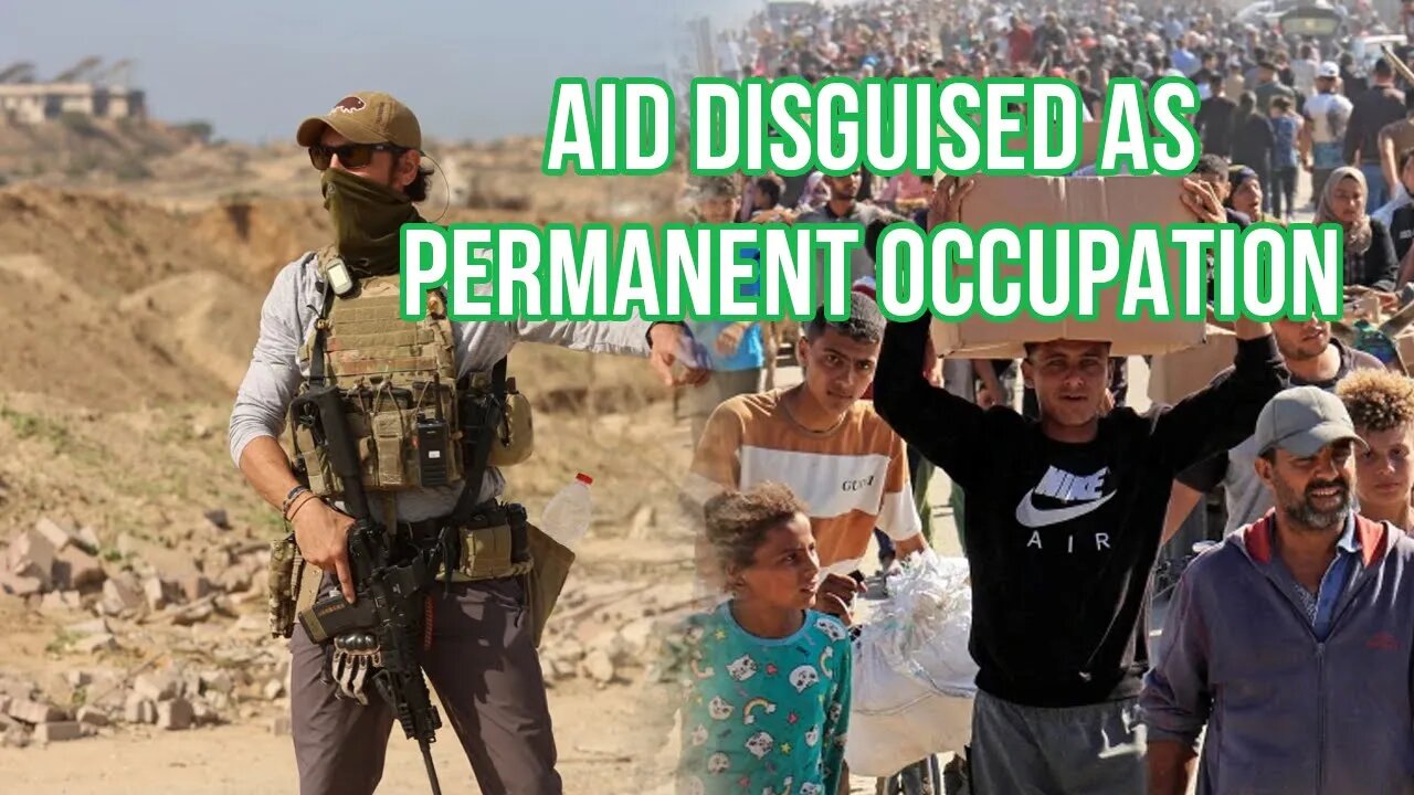 US Aid to Gaza as a Front for Permanent Occupation