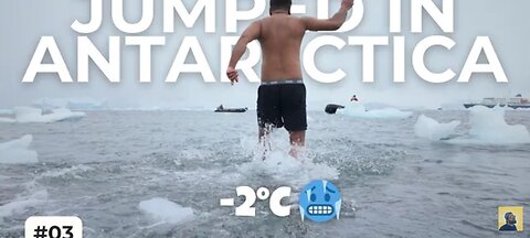 I Jumped Into Freezing Antarctic Waters | Ep 3 - ANTARCTICA SNAN
