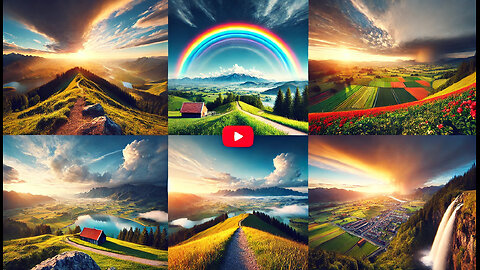 The Beauty of Rainbows – A Relaxing Visual Journey