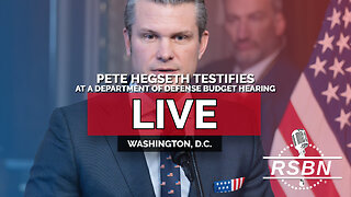 LIVE: Pete Hegseth Testifies at a Department of Defense Budget Hearing - 6/18/25