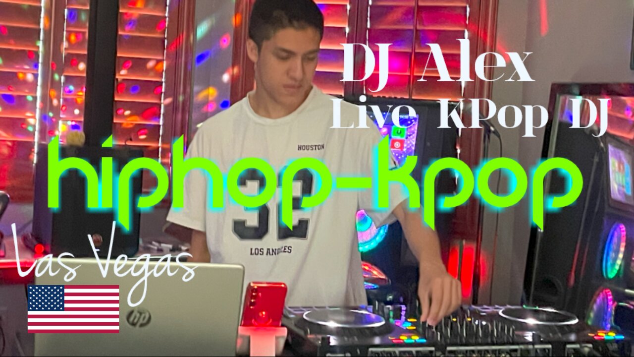 KPop DJ Alex Plays a Mix of HipHop-KPop Boy Group Styled Music LIVE!