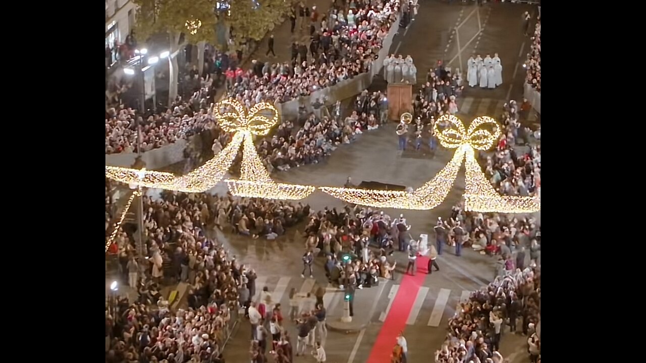 new orchestral version of Carol of the Bells for the inauguration of the Christmas Lights of the