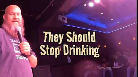 Comedian Dealing With Drunk Mumblers