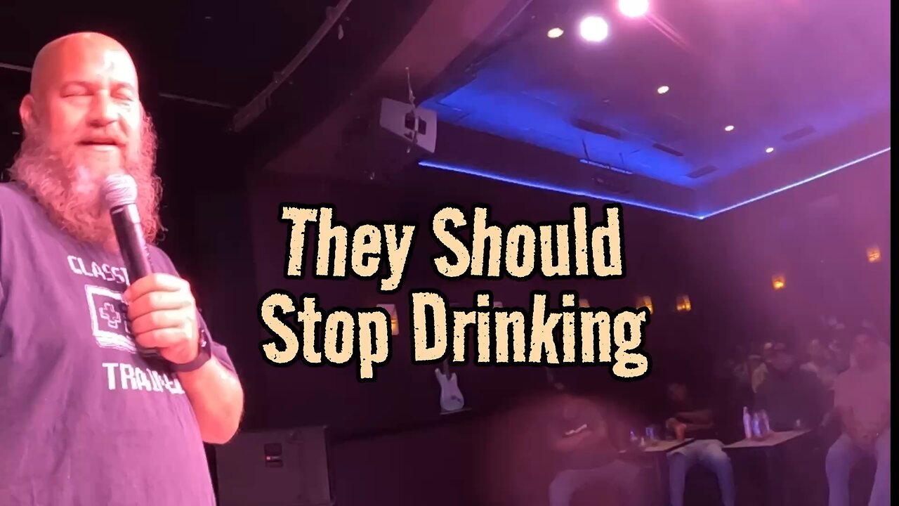 Comedian Dealing With Drunk Mumblers