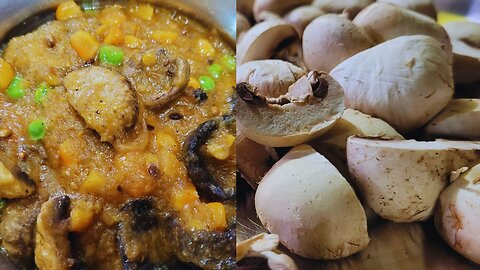 Mushroom Corn Curry Recipe