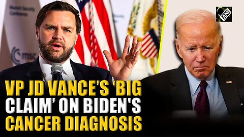 Big! USA VP JD Vance raises doubts about Biden’s ability to lead following cancer diagnosis