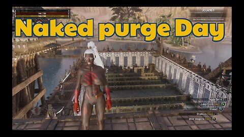 Conan Exiles, Naked Purge, busty, boobs, breast expansion, huge tits