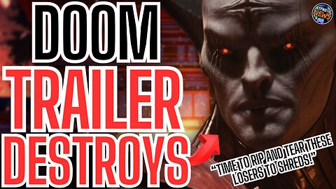 Doom The Dark Ages DESTROYS WITH NEW TRAILER And Weird People Call The Game WOKE