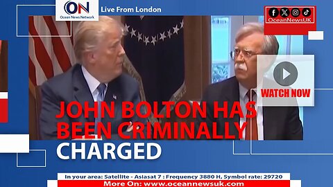Former US National Security Adviser John Bolton has been criminally charged