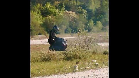 Flight Footage Of “Speeder Bike”