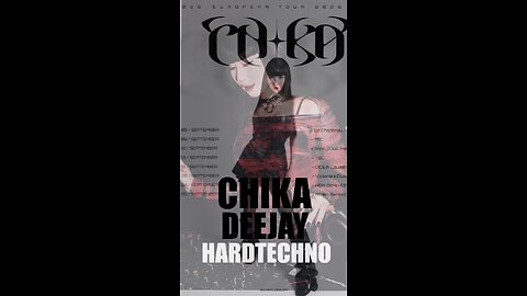 😈#chikadeejay #hardtechno #techno #lechapiteau #marseille #europeantour2025 #bpmtek #shorts