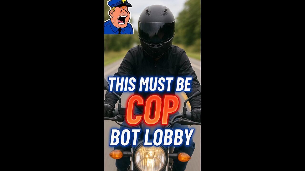 Chill Biker Just Talking 🏍️💭... Then a Cop Spawns In 👀