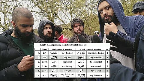Which Quran Contains The Original Arabic From Allah? Muslims Are Quick To Divert To The Bible
