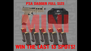 PSA Dagger Full Size MINI #1 FOR THE LAST 13 SPOTS IN THE MAIN WEBINAR