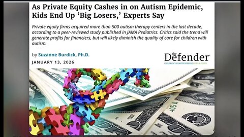 Catherine Austin Fitts just dropped a huge investigation into the private equity industry