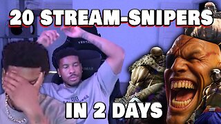 LowTierGod VS 20 SAGAT STREAMSNIPERS (Controllers Broken)