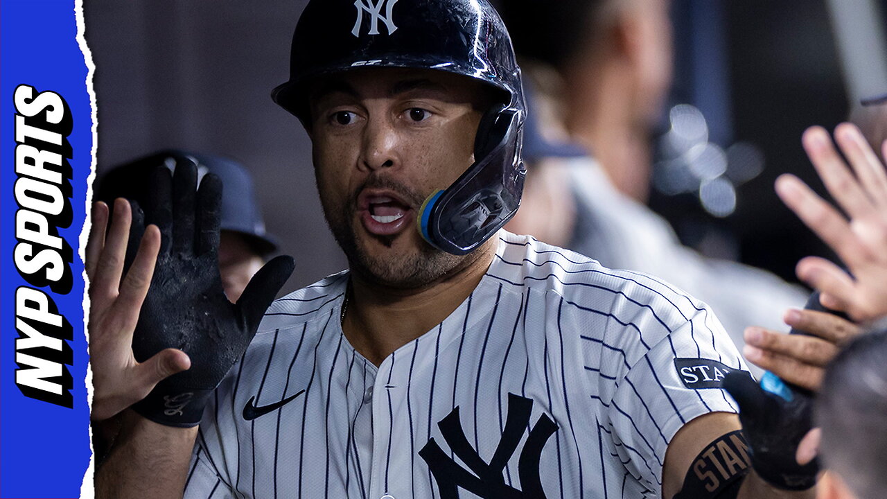 Giancarlo Stanton's stepping up for the Yankees during Aaron Judge's slump