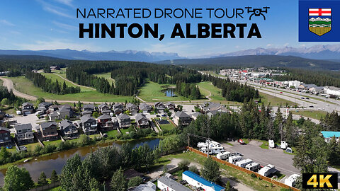 🏔️ Hinton, Alberta 🚁 4K Drone