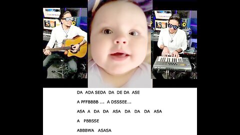 Adorable baby music video by AtilaKw with baby lyrics