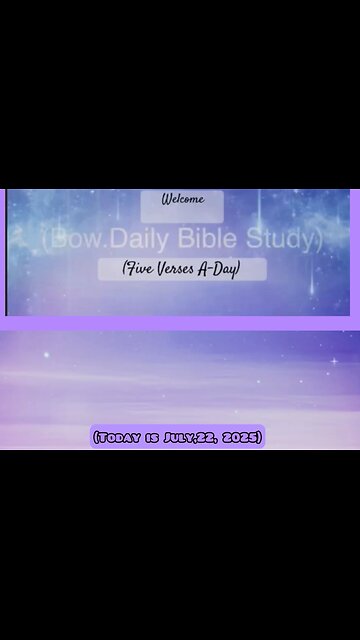 (Bow Daily Bible Reading) Leviticus 4:5,To 10 (KJV) July 22,2025.