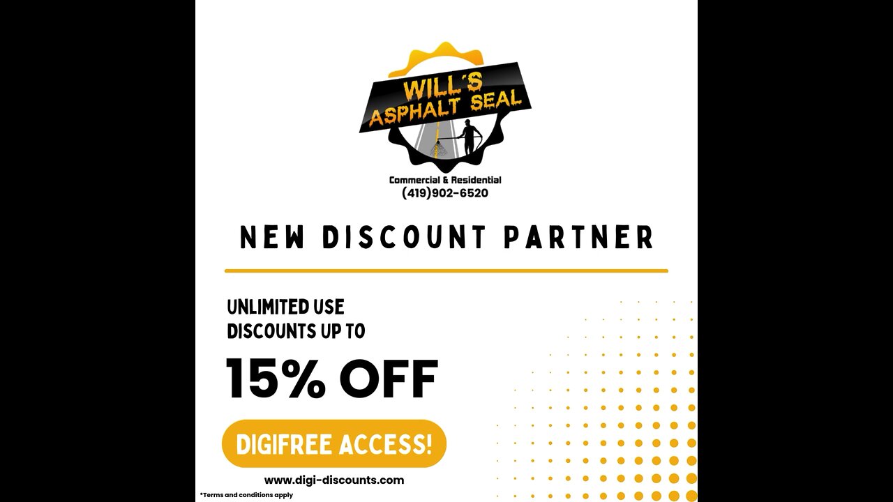 Welcoming WIll'S ASPHALT SEAL!