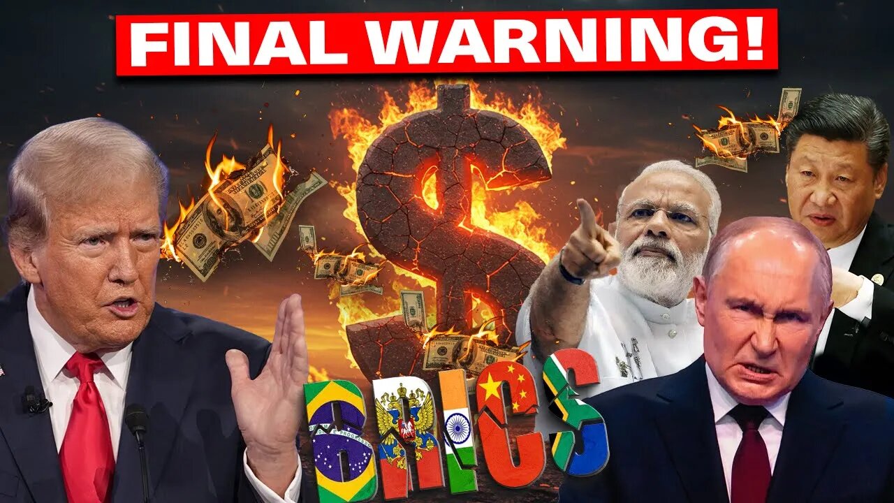 Trump Threatens BRICS with 150% Tariffs Against BRICS' New Payment System