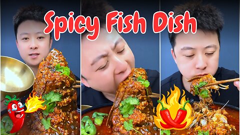 Delicious Spicy Fish Dish with Fresh Herbs