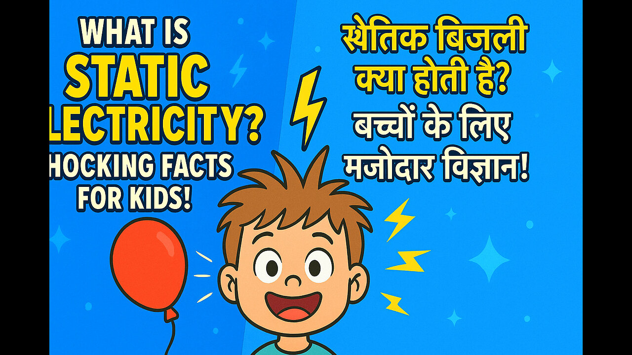 What Is Static Electricity? – Shocking Facts for Kids!