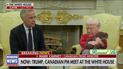 CANADIAN PRIME MINISTER CARNEY CORRECTS BABY TRUMP
