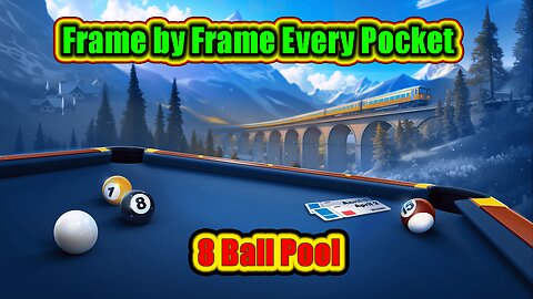🎯 Frame by Frame – Every Pocket Earned 8 Ball Pool 🎱
