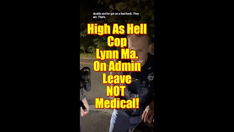 Cop High As Hell Caught By Auditor!