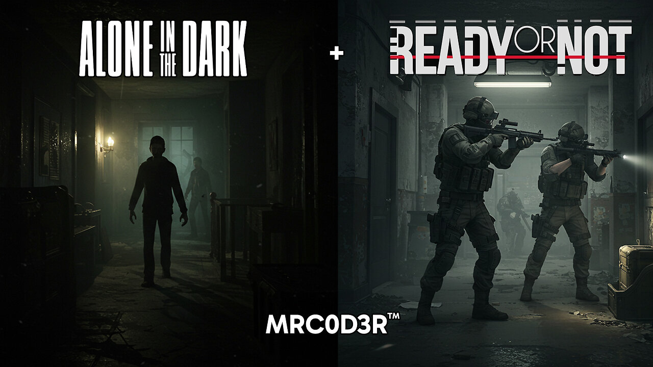 Alone in the Dark & Ready Or Not Playtests #gaming