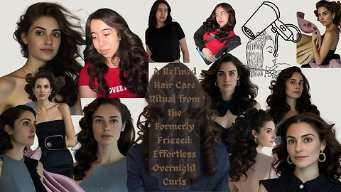 I Woke Up Like This? The Overnight Curl Hack That Transformed My Frizzy Hair Forever!