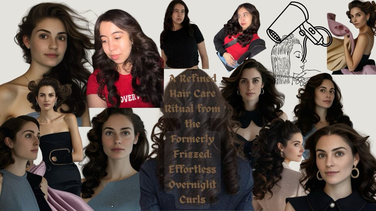 I Woke Up Like This? The Overnight Curl Hack That Transformed My Frizzy Hair Forever!