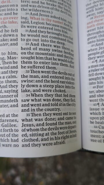 At the feet of Jesus